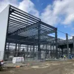 Steel Metal Building with Insulated Metal Panels